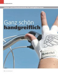 Radfahren: Ganz schön handgreiflich (Ausgabe: 5)