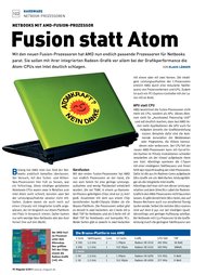 PC Magazin/PCgo: Fusion statt Atom (Ausgabe: 5)