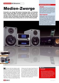 HiFi Test: Medien-Zwerge (Ausgabe: 3)