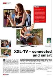 HiFi Test: XXL-TV - connected und smart (Ausgabe: 3)