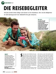 VIDEOAKTIV: Die Reisebegleiter (Ausgabe: Sonderheft Camcorder Kaufberater 2/2011)