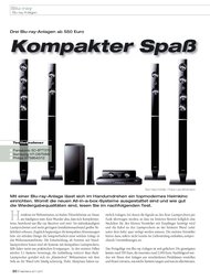 Heimkino: Kompakter Spaß (Ausgabe: 6-7/2011)