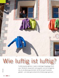 ALPIN: Wie luftig ist luftig? (Ausgabe: 6)