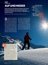 SkiMAGAZIN: Auf und nieder (Ausgabe: 2)