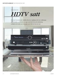 CONNECTED HOME: HDTV satt (Ausgabe: 2)