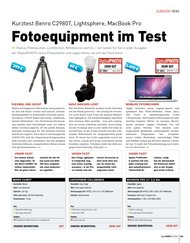 DigitalPHOTO: Fotoequipment im Test (Ausgabe: 7)