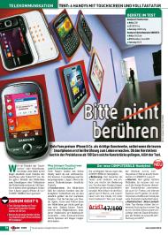 Computer Bild: Bitte (nicht) berühren (Ausgabe: 8)