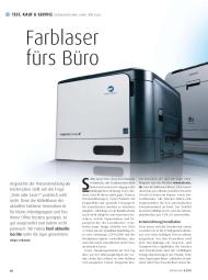 Business & IT: Farblaser fürs Büro (Ausgabe: 8)