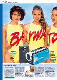 Audio Video Foto Bild: „Badenixen“ - Digitale Mini-Camcorder (Ausgabe: 8)