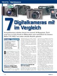 PC-WELT: 7 Digitalkameras mit 16 Megapixeln im Vergleich (Ausgabe: 9)