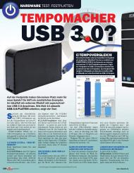 Computer Bild Spiele: Tempomacher USB 3.0? (Ausgabe: 10)