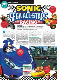 Computer Bild Spiele: „Sonic & Sega All-Stars Racing“ - für PS3, Wii und Xbox360 (Ausgabe: 3)