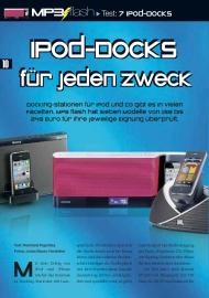 MP3 flash: iPod-Docks für jeden Zweck (Ausgabe: 4)