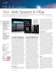 Beat: Test: Verb Session & HEar (Ausgabe: 12)