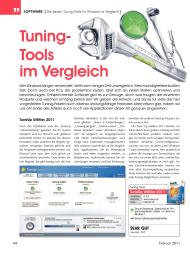 PC NEWS: Tuning-Tools im Vergleich (Ausgabe: 2)