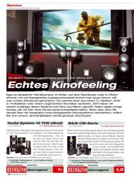 Heimkino: Echtes Kinofeeling (Ausgabe: 1-2/2012 (Januar/Februar))
