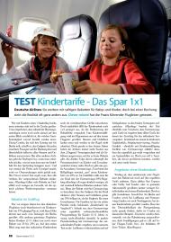 Clever reisen!: Kindertarife - Das Spar 1x1 (Ausgabe: 1/2012 (Februar-April))