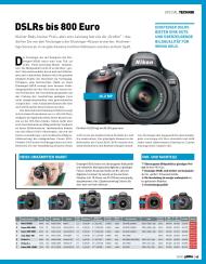 DigitalPHOTO: DSLRs bis 800 Euro (Ausgabe: 3)