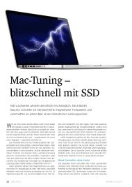MyMac: Mac-Tuning - blitzschnell mit SSD (Ausgabe: 2/2012 (März/April))