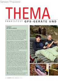 Wandermagazin: GPS - Himmlisch geführt (Ausgabe: Nr. 157 (März/April 2011))