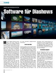 fotoMAGAZIN: Software für Diashows (Ausgabe: 10)