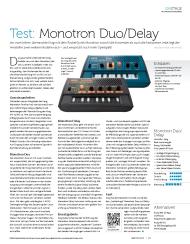 Beat: Test: Monotron Duo/Delay (Ausgabe: 5)