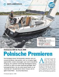 segeln: Polnische Premieren (Ausgabe: 1)