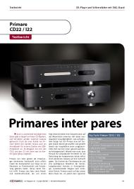 AV-Magazin.de: Primare CD22 / I22: Primares inter pares (Vergleichstest)