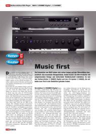 HiFi Test: Music first (Ausgabe: 3/2012 (Mai/Juni))