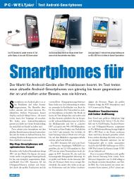PC-WELT: Smartphones für Android im Test (Ausgabe: 6)