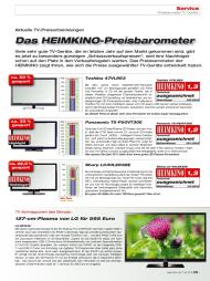 Heimkino: Das HEIMKINO-Preisbarometer (Ausgabe: 6-7/2012 (Juni/Juli))