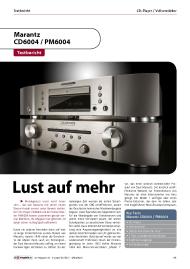 AV-Magazin.de: Marantz CD6004 / PM6004: Lust auf mehr (Vergleichstest)