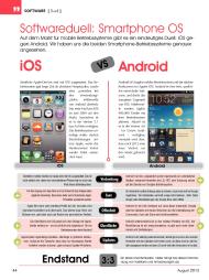 PC NEWS: Softwareduell: Smartphone OS (Ausgabe: Nr. 5 (August/September 2012))