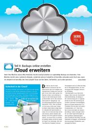 MAC easy: iCloud erweitern (Ausgabe: 3/2012 (April/Mai))