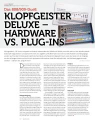 Beat: Klopfgeister Deluxe - Hardware vs. Plug-ins (Ausgabe: 9)