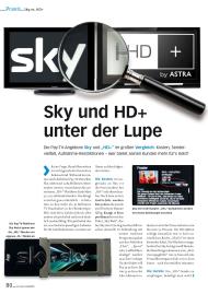 SAT+KABEL: Sky und HD+ unter der Lupe (Ausgabe: 9-10/2012)