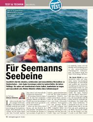 segeln: Für Seemanns Seebeine (Ausgabe: 8)