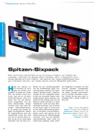 Tablet und Smartphone: Spitzen-Sixpack (Ausgabe: 3/2012 (September-November))