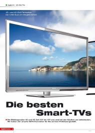 digital home: Die besten Smart-TVs (Ausgabe: 3/2012 (September/Oktober))