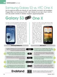 PC NEWS: Samsung Galaxy S3 vs. HTC One X (Ausgabe: Nr. 6 (Oktober/November 2012))