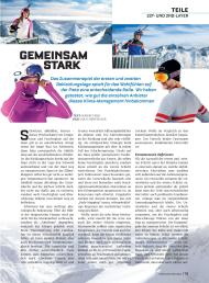 SkiMAGAZIN: Gemeinsam stark (Ausgabe: 5/2012 (November))