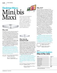 MAC LIFE: Desktop-Macs: Mini bis Maxi (Ausgabe: 12)