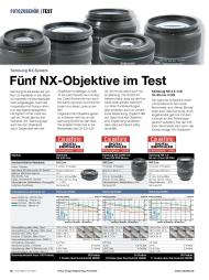 ColorFoto: Fünf NX-Objektive im Test (Ausgabe: 12)