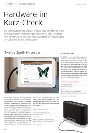 Macwelt: Hardware im Kurz-Check (Ausgabe: 1)