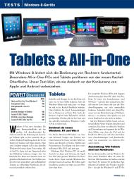 PC-WELT: Tablets & All-in-One-PCs mit Windows 8 (Ausgabe: 2)