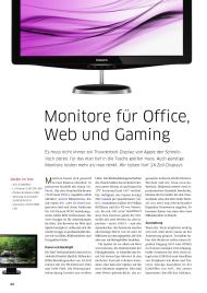 Macwelt: Monitore für Office, Web und Gaming (Ausgabe: 2)