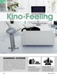 PC NEWS: Kino-Feeling (Ausgabe: Nr. 2 (Februar/März 2013))