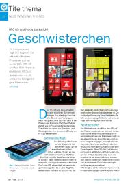 Windows Phone User: Geschwisterchen (Ausgabe: 1/2013 (Januar/Februar))