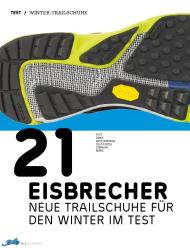 TRAIL: 21 Eisbrecher - Neue Trailschuhe für den Winter im Test (Ausgabe: 6/2011 (Dezember/Januar 2012))