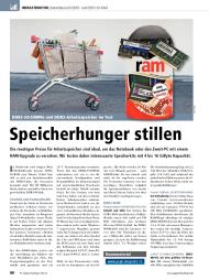 PC Games Hardware: Speicherhunger stillen (Ausgabe: 2)